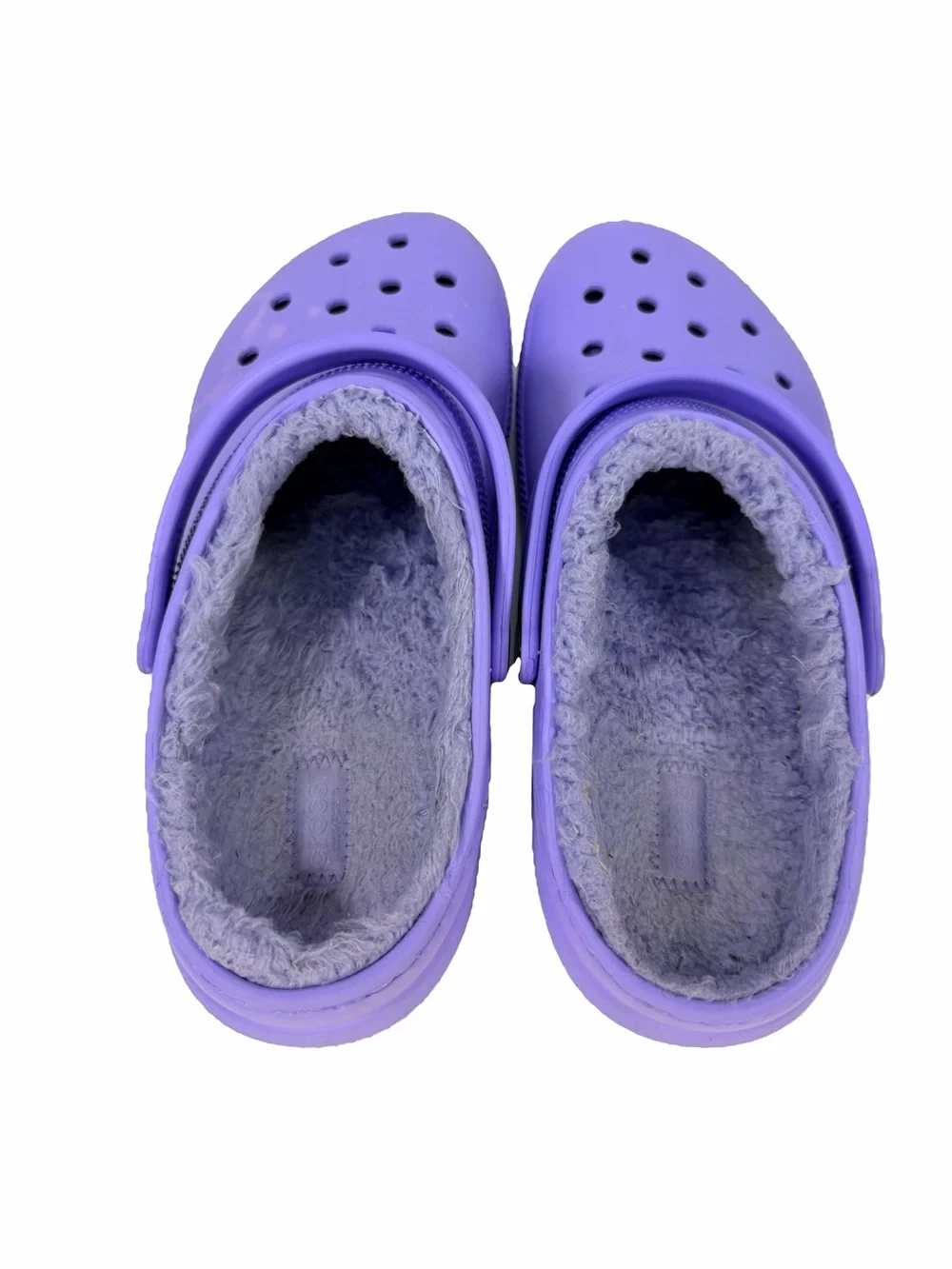 Crocs Classic Big Kids Lined Clogs Size J 6